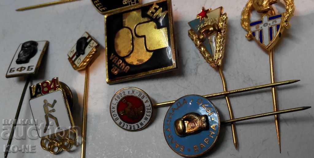 Auction Sports badges Boxing Auction Sports badges Boxing