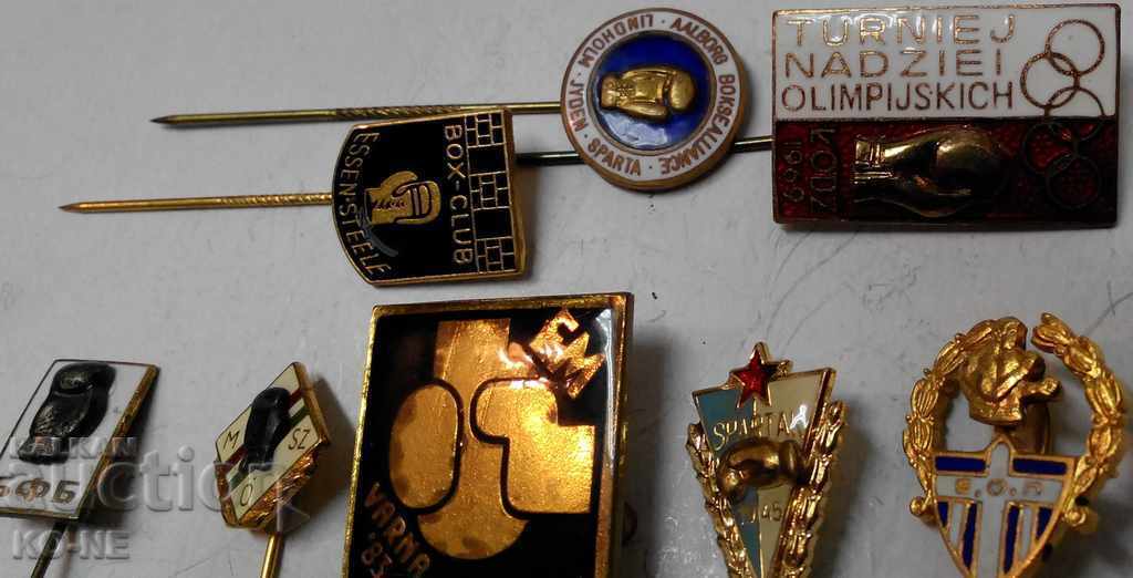 Delivery of Sports badges Boxing Delivery of Sports badges Boxing
