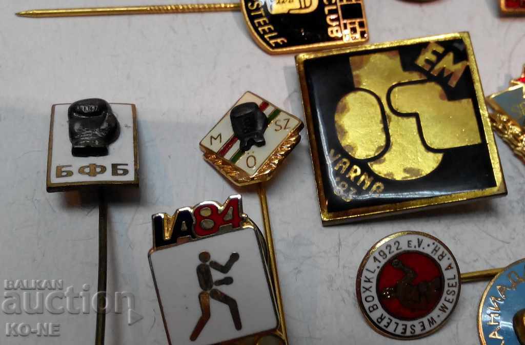 Sports badges Boxing - 7 Sports badges Boxing - 7