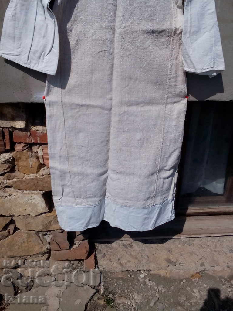 Antique linen garment, lining for traditional costume, Litak - 6 Antique linen garment, lining for traditional costume, Litak - 6