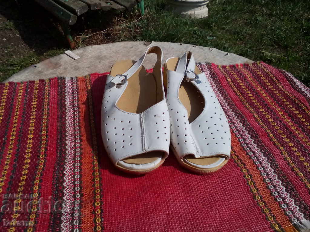 Old medical sandals, slippers, shoes Old medical sandals, slippers, shoes