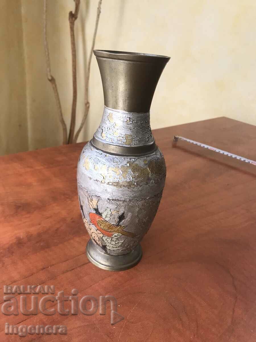 BRASS VASE-600 GR