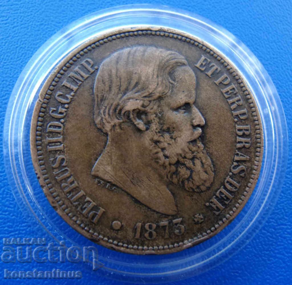 Brazilia 40 Ray 1873 Rare cu preț € 18.41 | 36.01 BGN