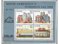 1986. Norway. Trade - Paper Industry. Block.