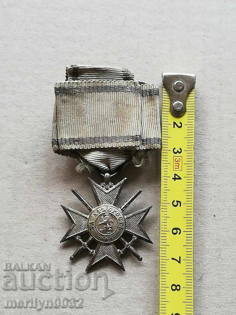Auction  Soldier's Cross Order of Bravery Balkan War 1912 medal