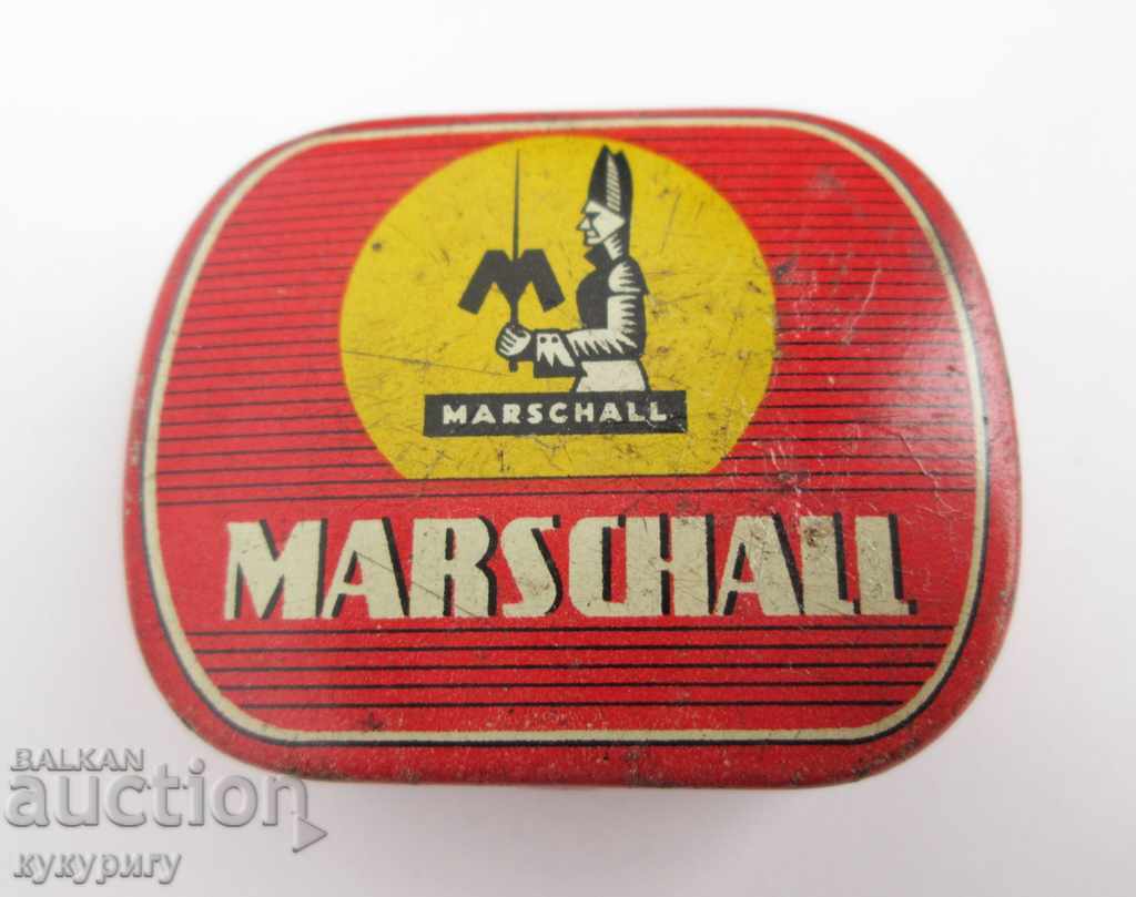 Old box with MARSCHALL 101 phonograph needles