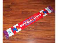Английски футболен шал от Световно първенство Франция 1998