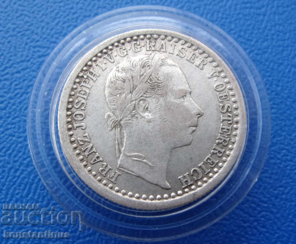 Austro-Ungaria 5 Crocodil 1859 Argintiu Foarte rar cu preț € 23.01 | 45.00 BGN Austro-Ungaria 5 Crocodil 1859 Argintiu Foarte rar cu preț € 23.01 | 45.00 BGN