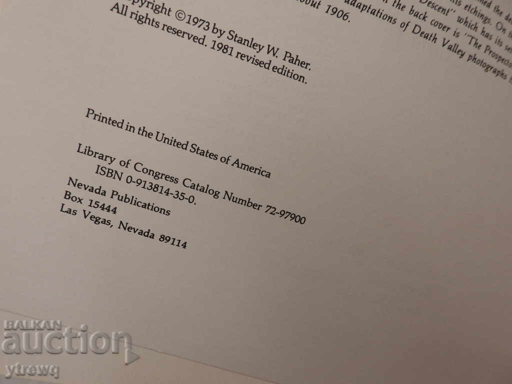 Auction Death Valley Ghost Towns I + II Auction Death Valley Ghost Towns I + II