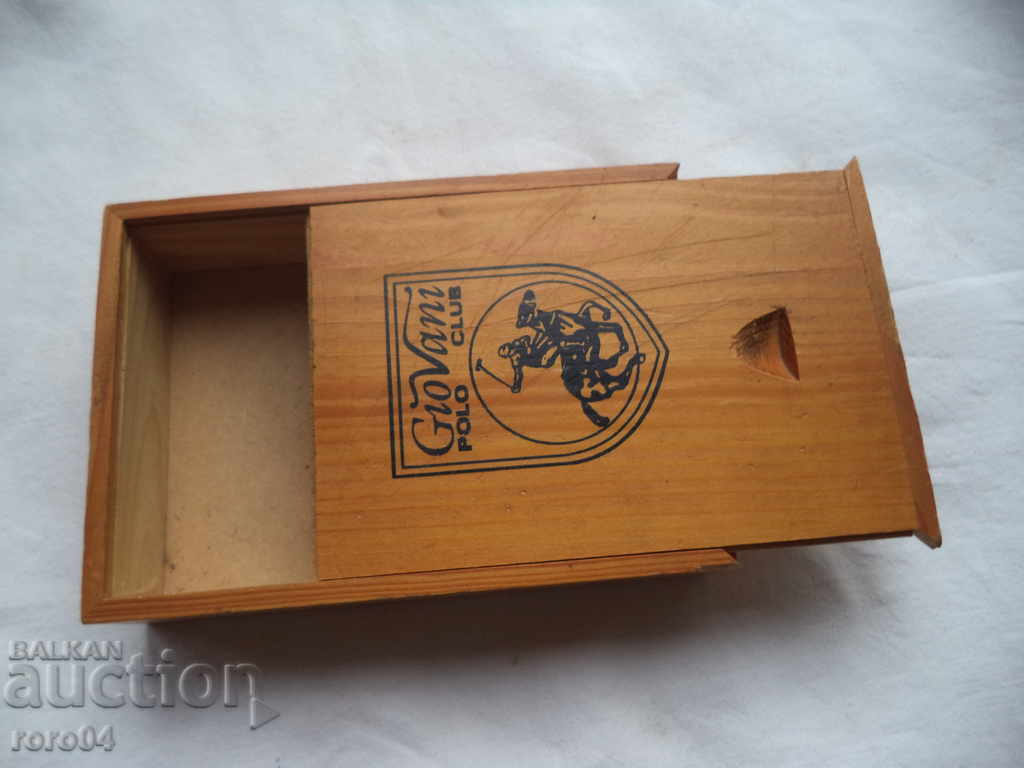 JEWELRY WOODEN BOX - JOVANI POLO CLUB - 7