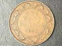1 λεπτό Καναδάς 1920
