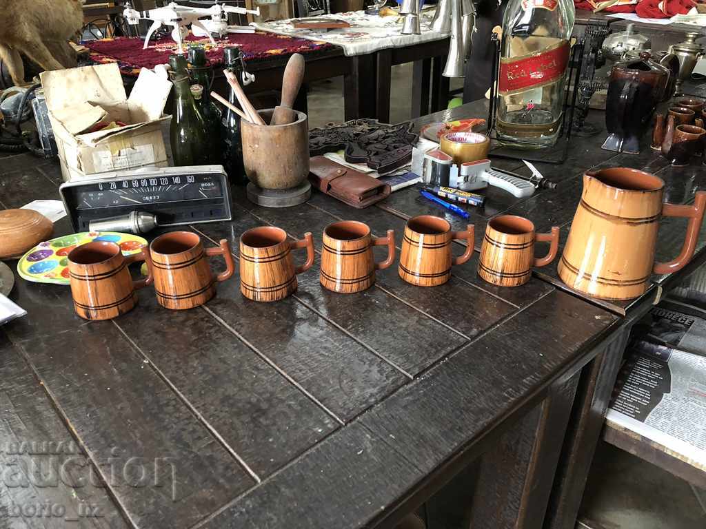 9883. WINE CERAMICS SERVICE with price 18.00 BGN | € 9.20 9883. WINE CERAMICS SERVICE with price 18.00 BGN | € 9.20