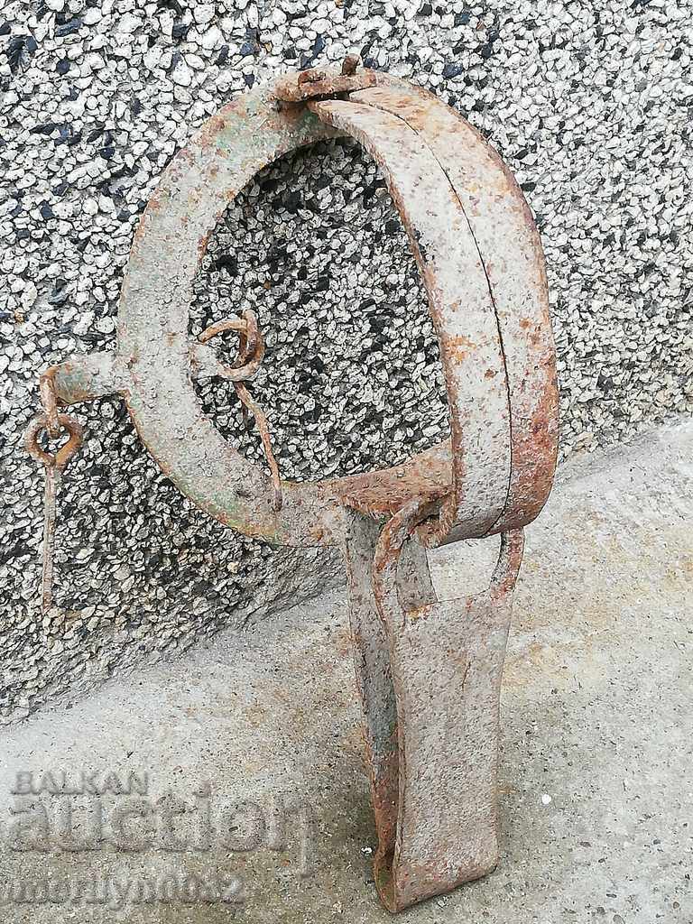 Hand forged wrought iron trap with price 59.00 BGN | € 30.17 Hand forged wrought iron trap with price 59.00 BGN | € 30.17