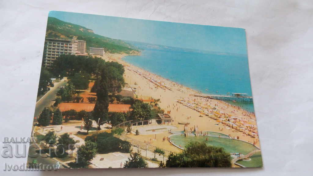 Postcard Golden Sands 1978