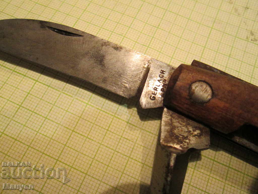 I sell old military knife "GERLACH" - Poland.RR with price 45.00 BGN | € 23.01 I sell old military knife "GERLACH" - Poland.RR with price 45.00 BGN | € 23.01