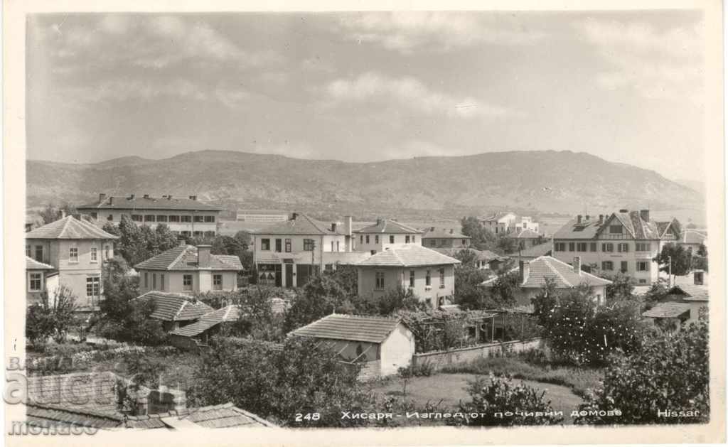 Old card - Hisarya, View