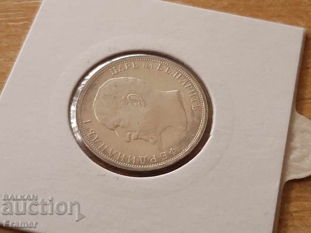 1 lev 1913 Bulgaria silver in QUALITY - 5 1 lev 1913 Bulgaria silver in QUALITY - 5