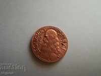 Леонардо да Винчи -  м. монета или токен