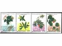 Чисти марки Флора Цветя 2005 от Южна Корея