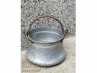 Old copper cauldron, cauldron, copper, copper
