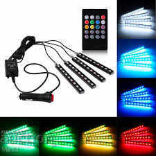 LED interior lighting for car with remote