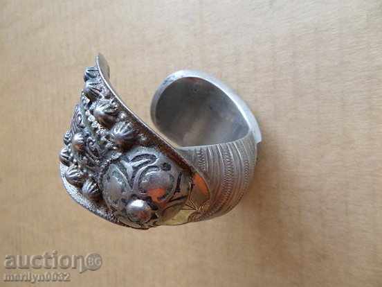 Renaissance silver slingshot bracelet, jewelry, silver jewelry - 7