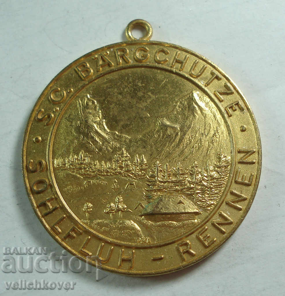 21772 Swiss medal Ski school and rescue service