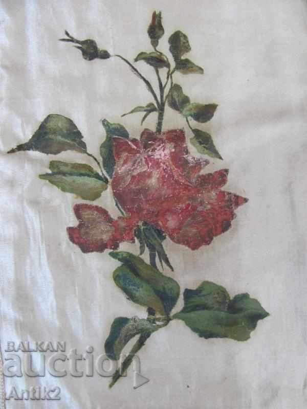 19th Century Hand Painted on Silk Box Covering Tishleifer with price 160.00 BGN | € 81.81 19th Century Hand Painted on Silk Box Covering Tishleifer with price 160.00 BGN | € 81.81