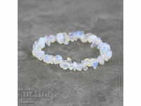 Гривна от естествен бял опалит