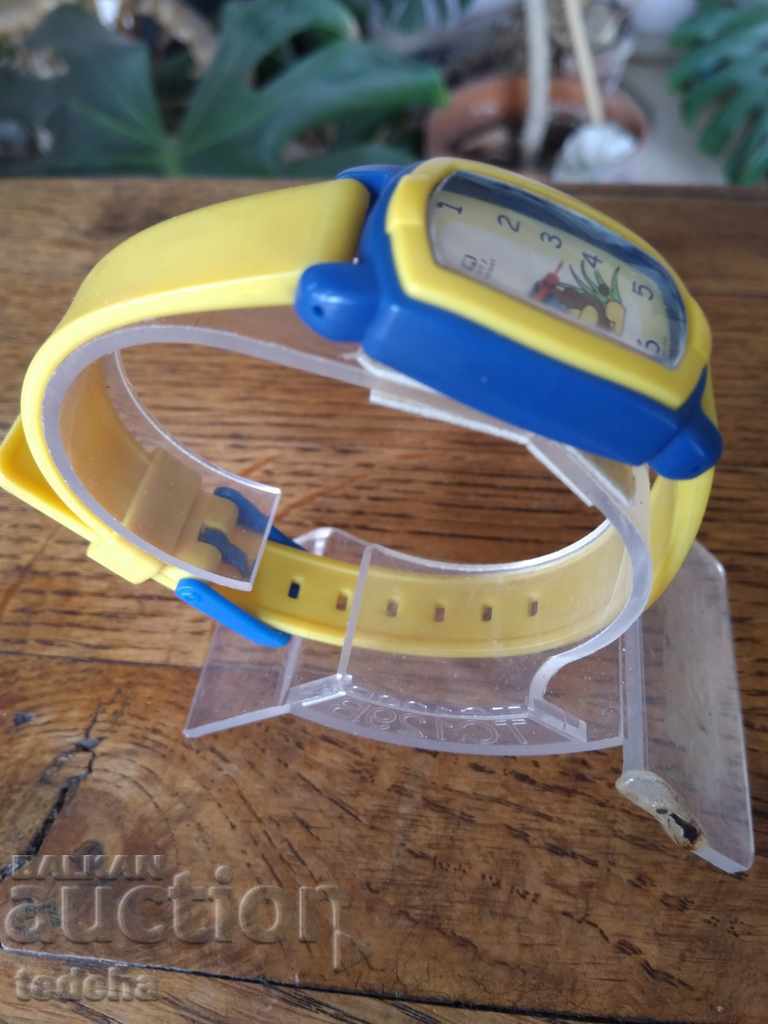 Auction QUARTZ CLOCK - Q & Q - CHILDREN Auction QUARTZ CLOCK - Q & Q - CHILDREN