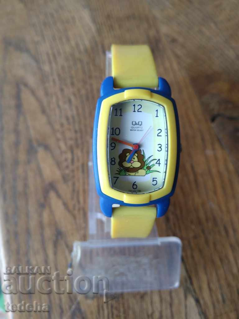Delivery of QUARTZ CLOCK - Q & Q - CHILDREN Delivery of QUARTZ CLOCK - Q & Q - CHILDREN