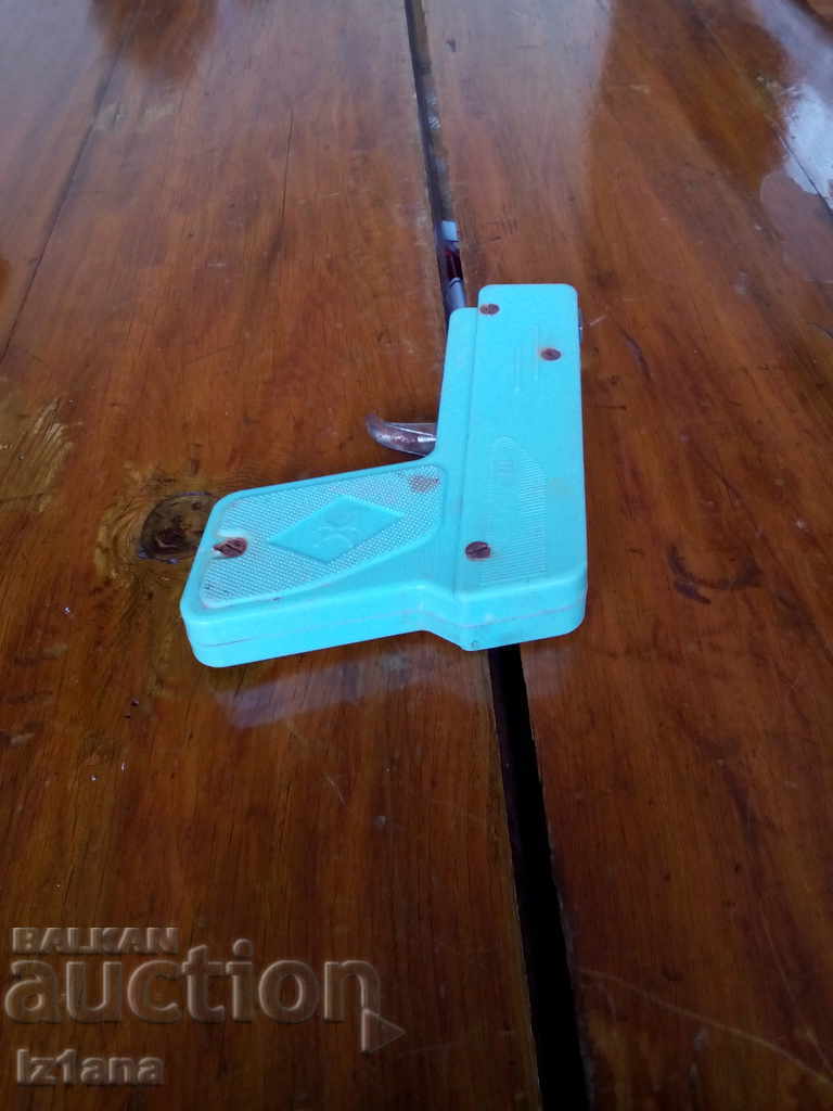 Old toy gun with price 5.00 BGN | € 2.56