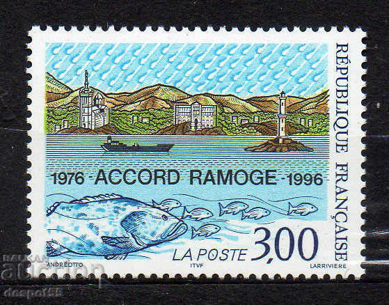 1996. Франция. Споразумение между Франция, Италия и Монако.