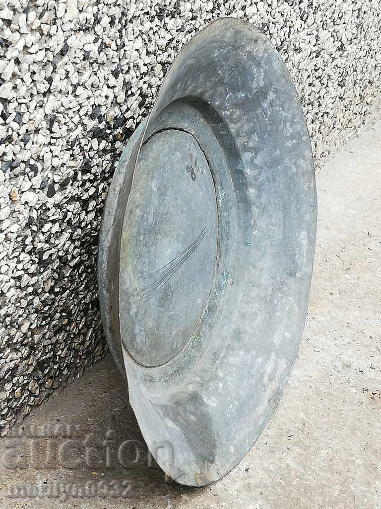 Ancient tin tin, saucer, bowl, tass, copper pot, baker - 6 Ancient tin tin, saucer, bowl, tass, copper pot, baker - 6