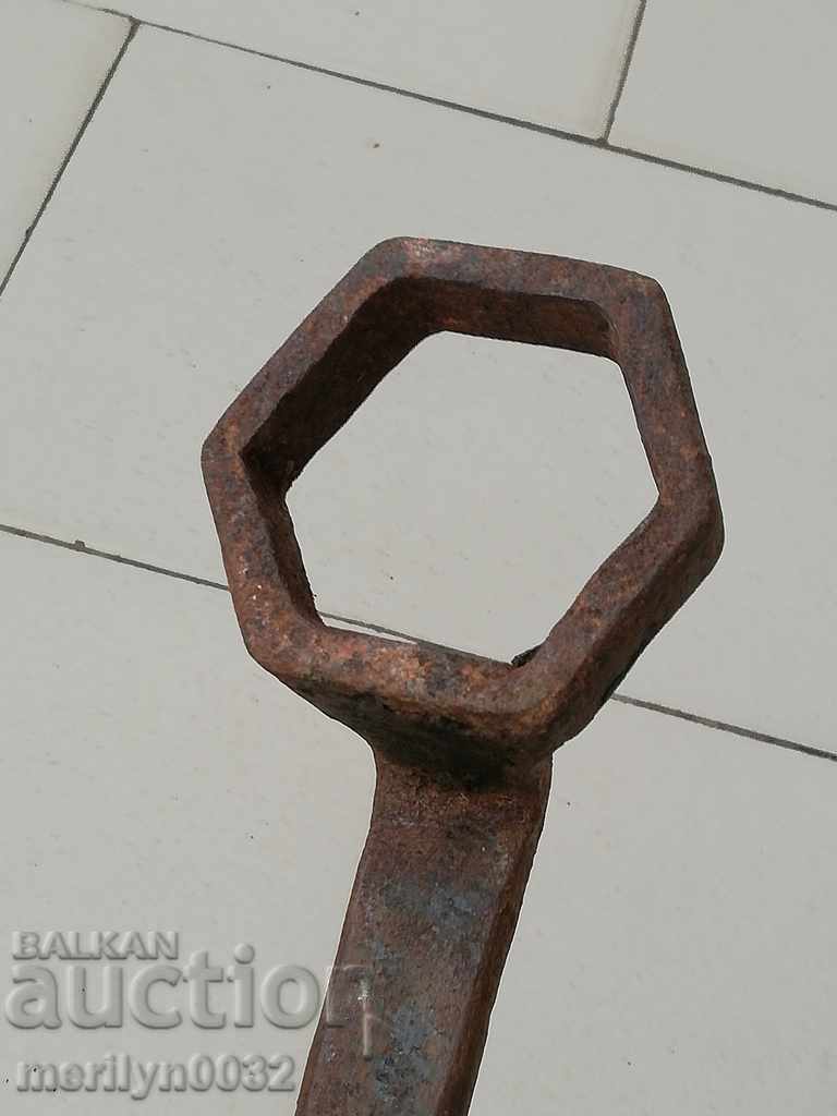 An old forged key from a wagon-workshop wagon workshop with price 28.00 BGN | € 14.32