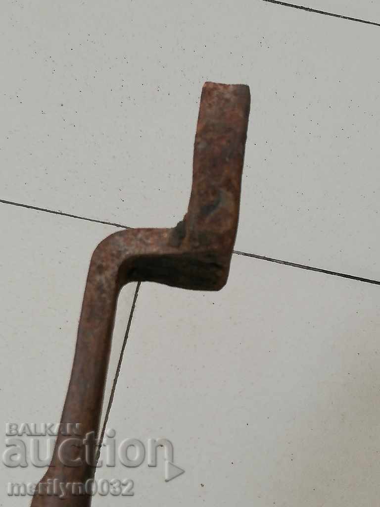 An old forged key from a wagon-workshop wagon workshop - 6