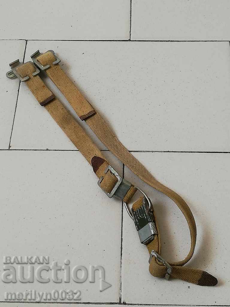 Field Army Cord Belt with Crank