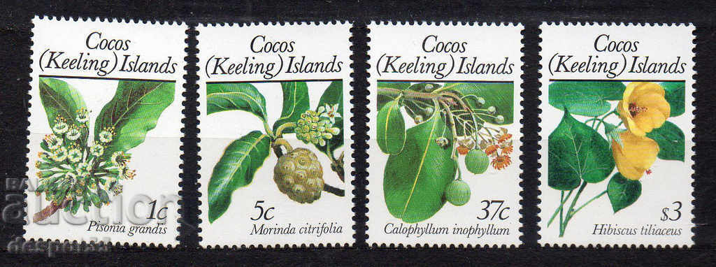 1988. Кокосови острови. Флора.