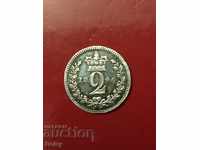 Britain 2 pence 1846 Very rare!