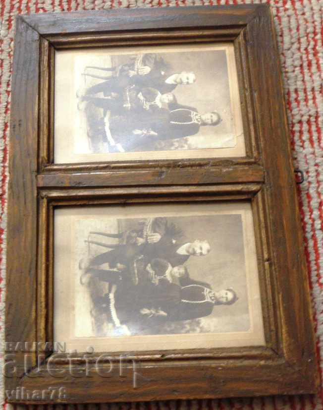 MULTI-OLD AND WRITE DUAL WOODEN FRAME WITH PHOTOS with price 99.99 BGN | € 51.12 MULTI-OLD AND WRITE DUAL WOODEN FRAME WITH PHOTOS with price 99.99 BGN | € 51.12