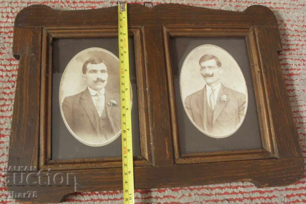 MULTI-OLD AND WRITE DUAL WOODEN FRAME WITH PHOTOS with price 99.99 BGN | € 51.12 MULTI-OLD AND WRITE DUAL WOODEN FRAME WITH PHOTOS with price 99.99 BGN | € 51.12