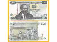 KENYA KENYA 200 Șiling issue - issue 2010 NEW UNC