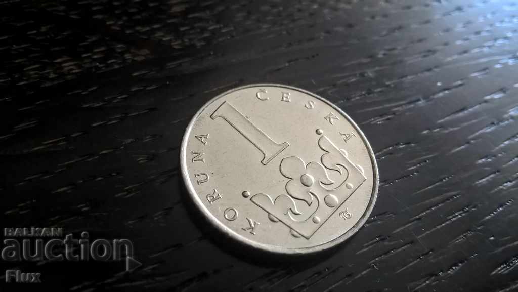 Coin - Czech Republic - 1 crown | 1993