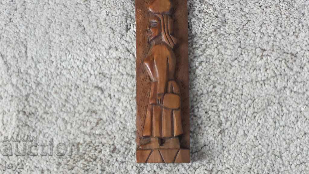 African bas-relief with three figures for a wall - 6 African bas-relief with three figures for a wall - 6