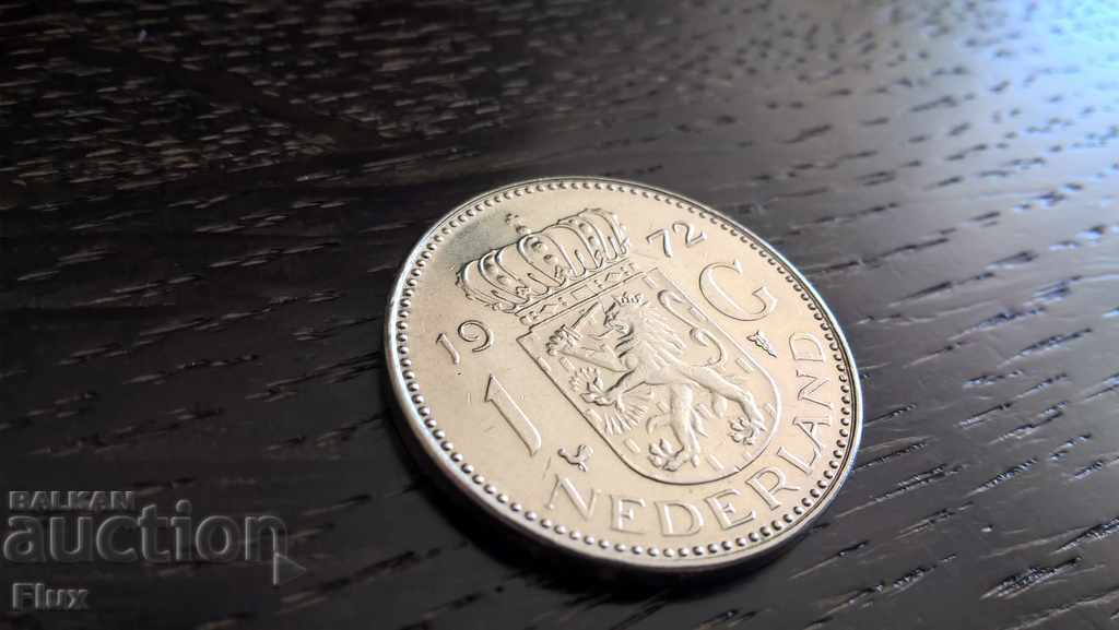 Coin - Netherlands - 1 guilder 1972