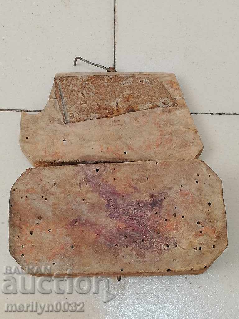 Auction Old ink cartridge mid 19th century primitive Auction Old ink cartridge mid 19th century primitive