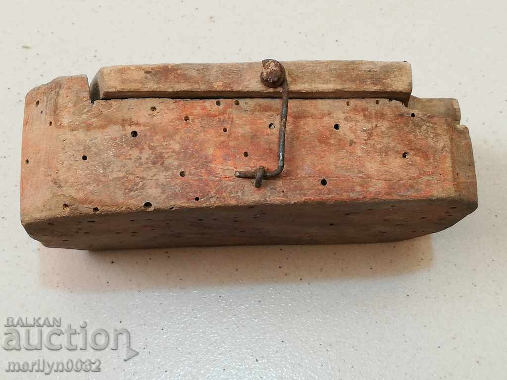 Old ink cartridge mid 19th century primitive - 6 Old ink cartridge mid 19th century primitive - 6