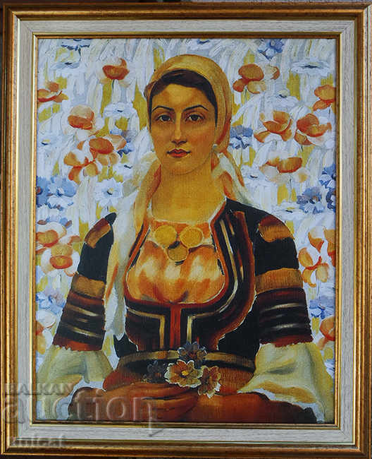 "Girl from the village of Kalotintsi", Vladimir Dimitrov - "Master" "Girl from the village of Kalotintsi", Vladimir Dimitrov - "Master"
