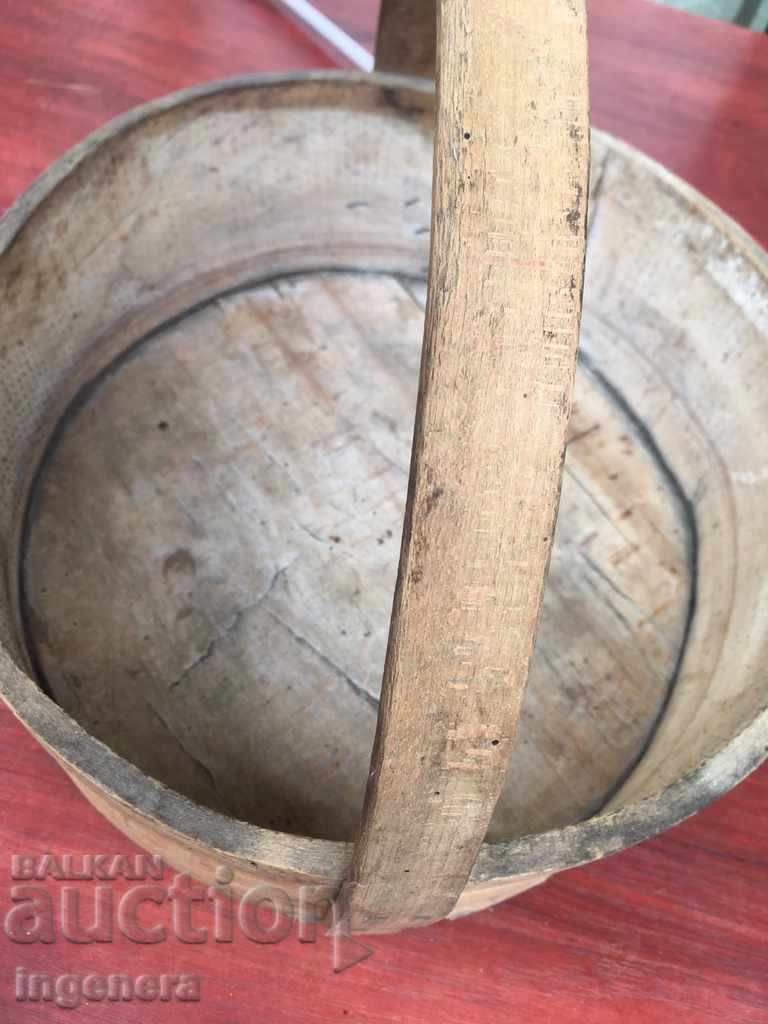 OLD CURTAIN, WOODEN WOODEN WOOD - 6