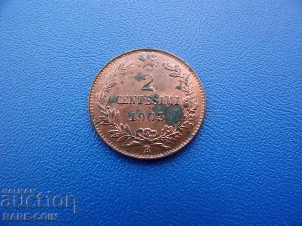 I (94) Италия 2 Сентесими 1903 UNC с цена € 6.14 | 12.01 лв. I (94) Италия 2 Сентесими 1903 UNC с цена € 6.14 | 12.01 лв.